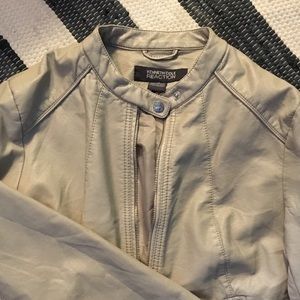Kenneth Cole faux leather jacket